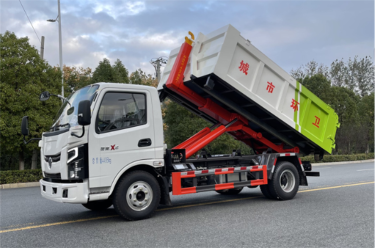 飛碟奧馳藍牌5方車廂可卸式垃圾車